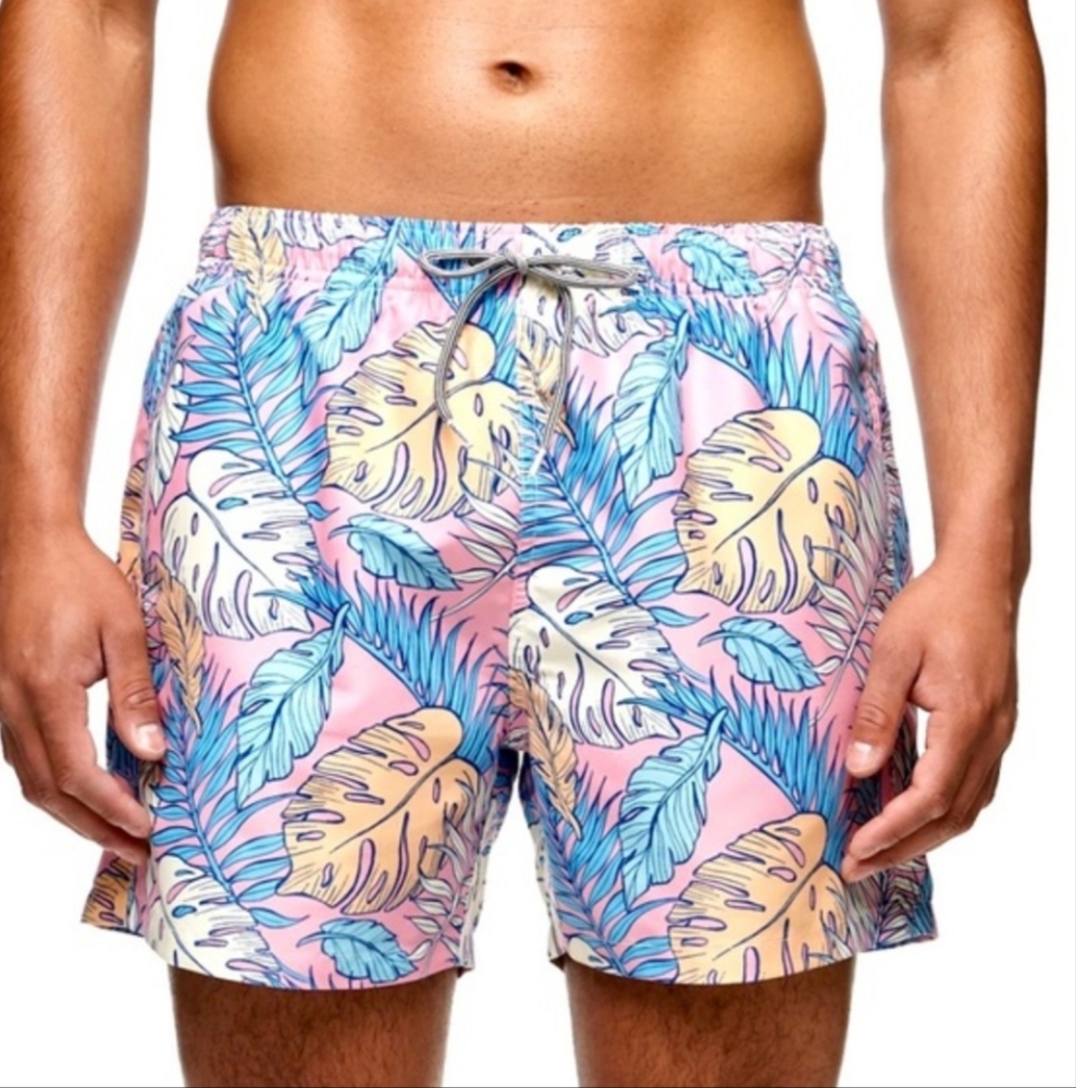 Boardies Swim Trunks Shorts Swimsuit Surf Beach Boat Summer Pool 5 1/2" Inseam M